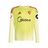 Camiseta 1ª portero niño amarilla 25/26